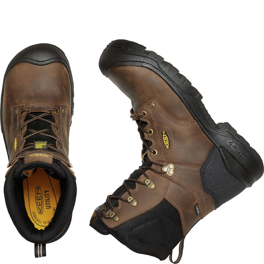 10264868 KEEN Utility Men's Independence WP Safety Boots - Dark Earth