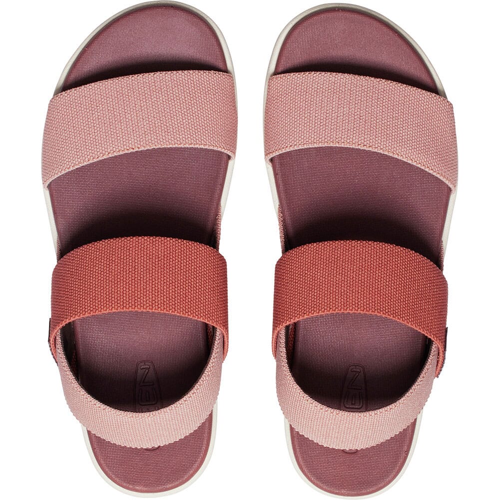 1027708 KEEN Women's Elle Backstrap Sandals - Cork/Baked Clay