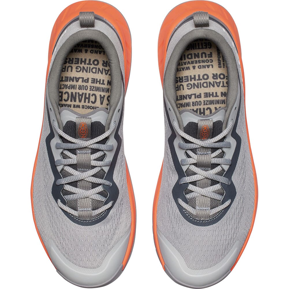 1029004 KEEN Men's Versacore Speed Athletic Shoes - Alloy/Scarlet Ibis