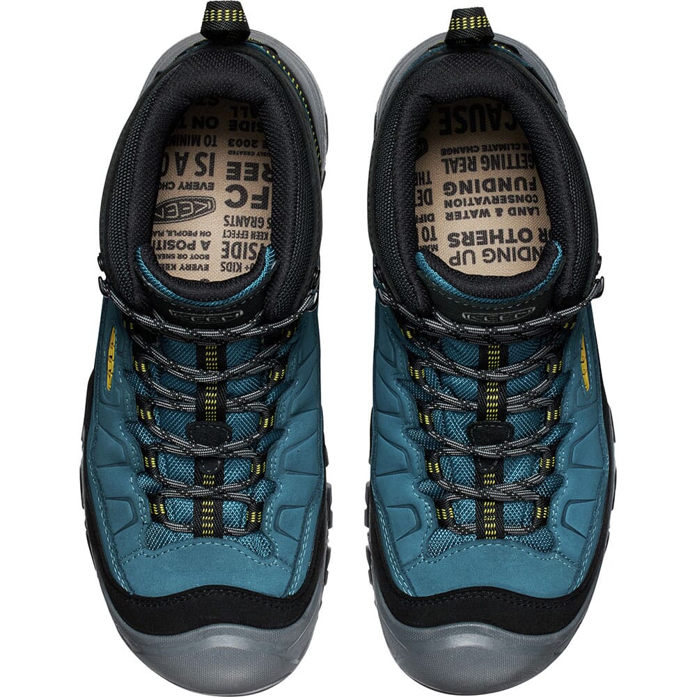 KEEN Men's Men's Targhee IV WP Hiking Boots - Legion Blue/Antique Moss ...