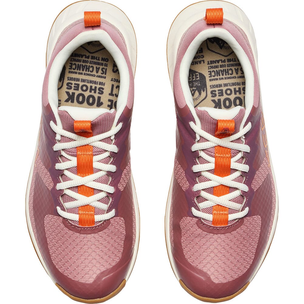 1029047 KEEN Women's Versacore WP Hiking Shoes - Rose Brown/Tangerine