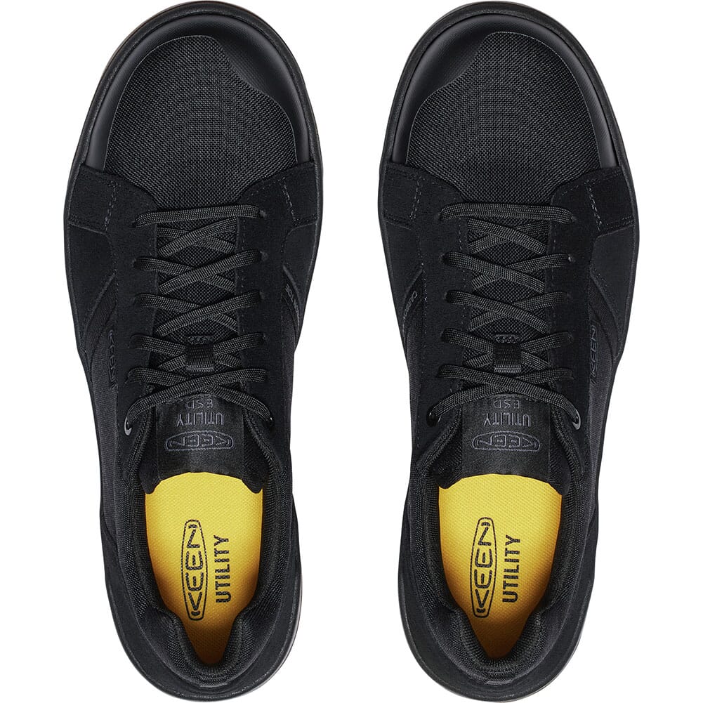 1029122 KEEN Utility Men's Kenton ESD Safety Shoes - Black/Gum