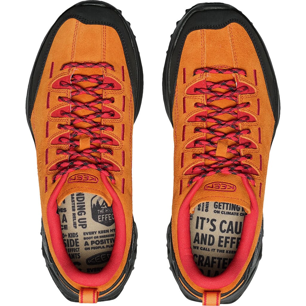 KEEN Men's Jasper Zionic Athletic Shoes - Orange Pepper/Aura