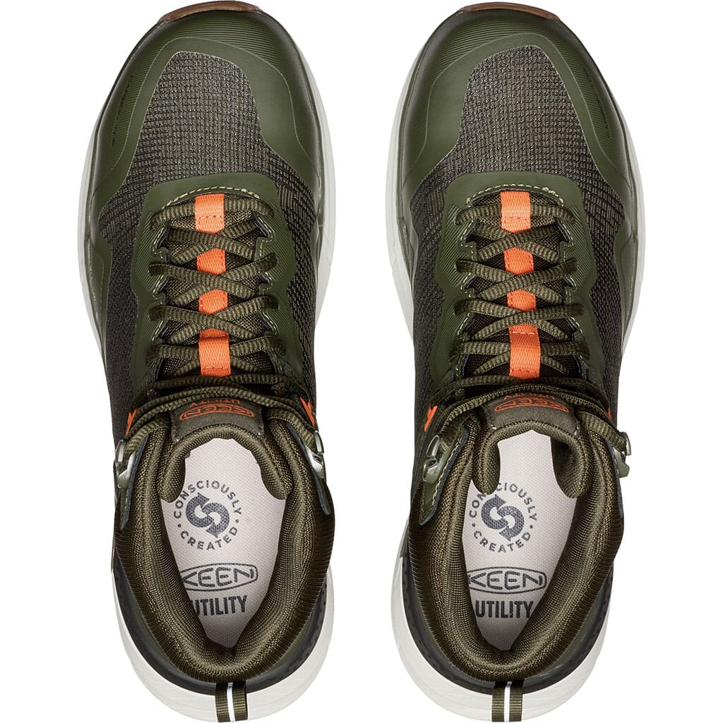 KEEN Utility Men's Synchro WP Comp Toe Safety Boots - Forest Night