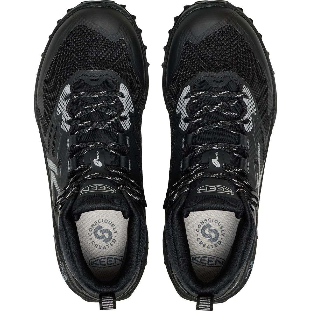 KEEN Men's Zionic NXT WP Mid Hiking Shoes - Triple Black