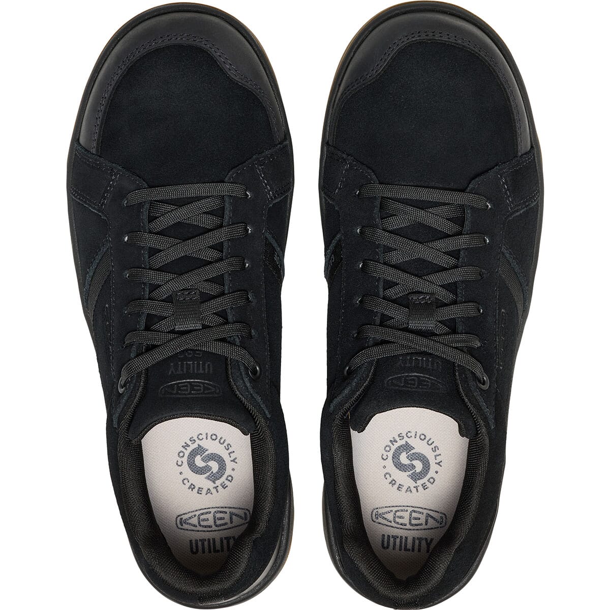KEEN Utility Men's Kenton+ SD35 Comp Toe Safety Shoes - Black/Gum