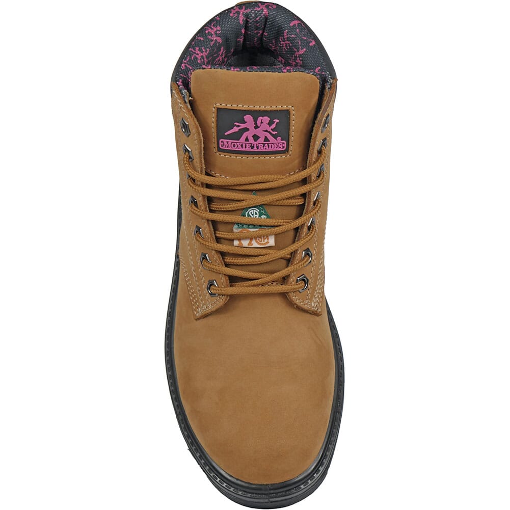 MT50161 Moxie Trades Women's Alice Safety Boots - Tan