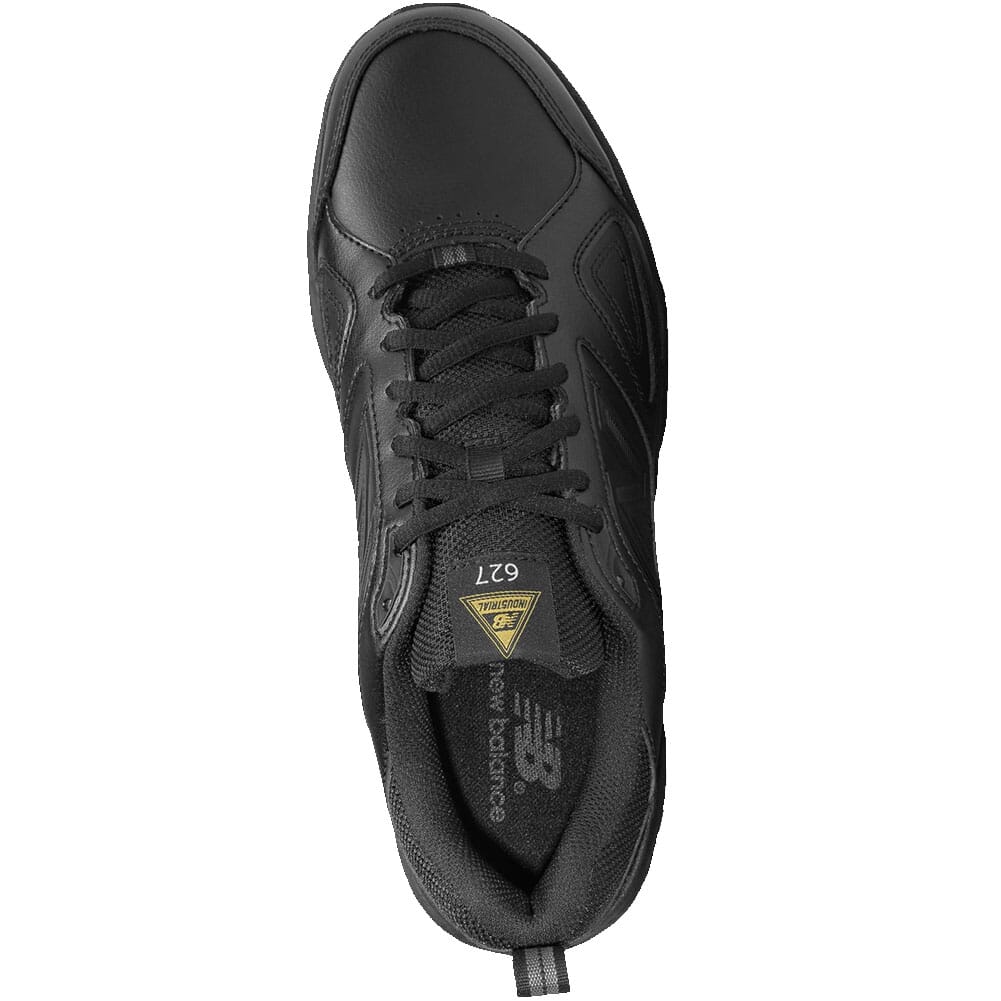 New Balance Men's Leather Safety Shoes - Black | elliottsboots