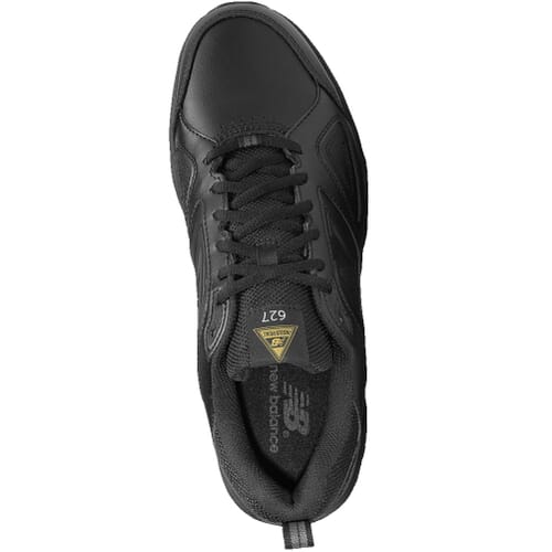 New Balance Mens 10 4E MID627B2 Black Steel Toe Safety Shoes Leather Slip Resist New Balance Work Shoe Mens MID627B2 Black Lace-Up Steel Toe  main image 2