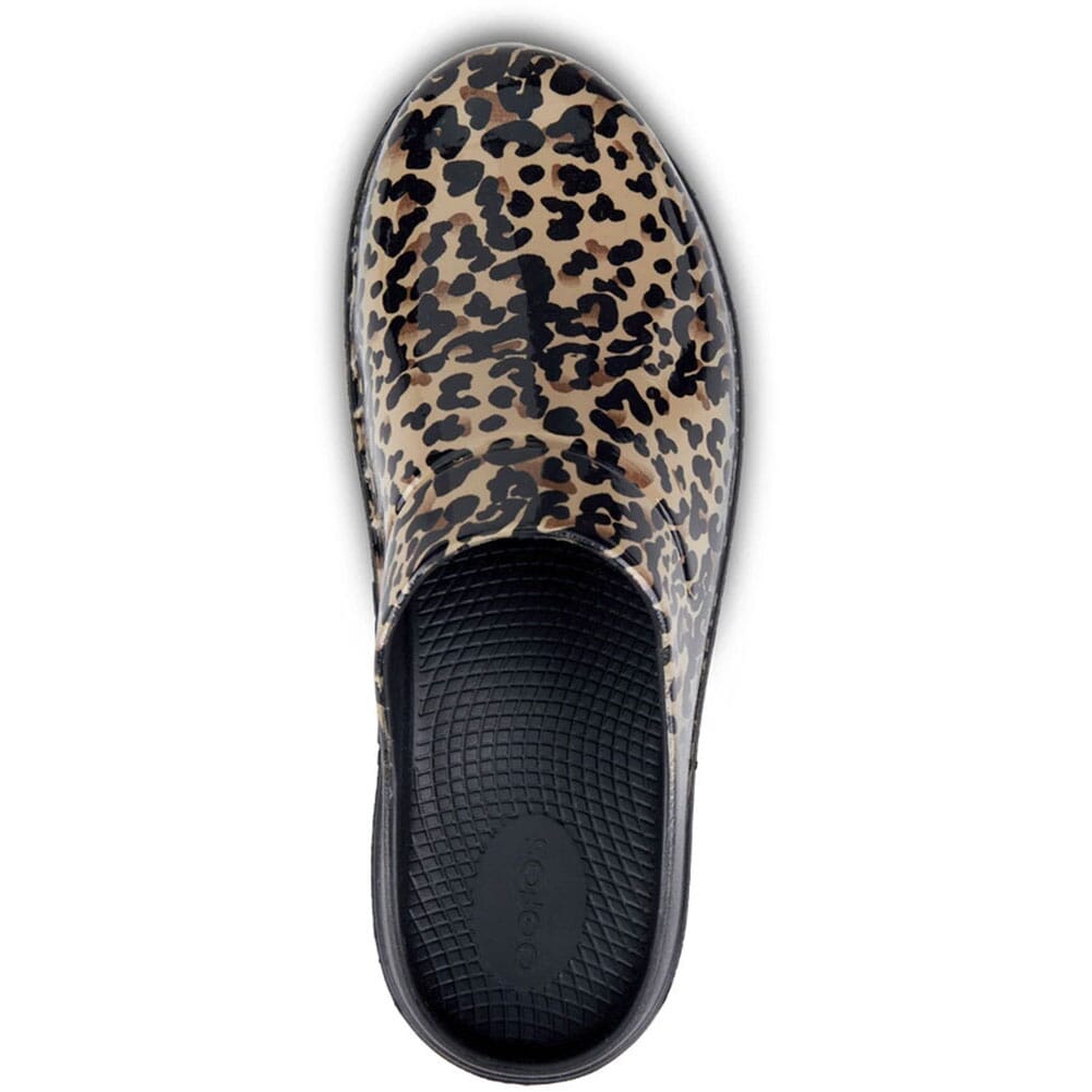 1203-LEO Women's Oocloog Limited Casual Clogs - Leopard