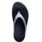 1401-BLKFRST OOFOS Women's OOLala Luxe Thong Casual Sandals - Frost