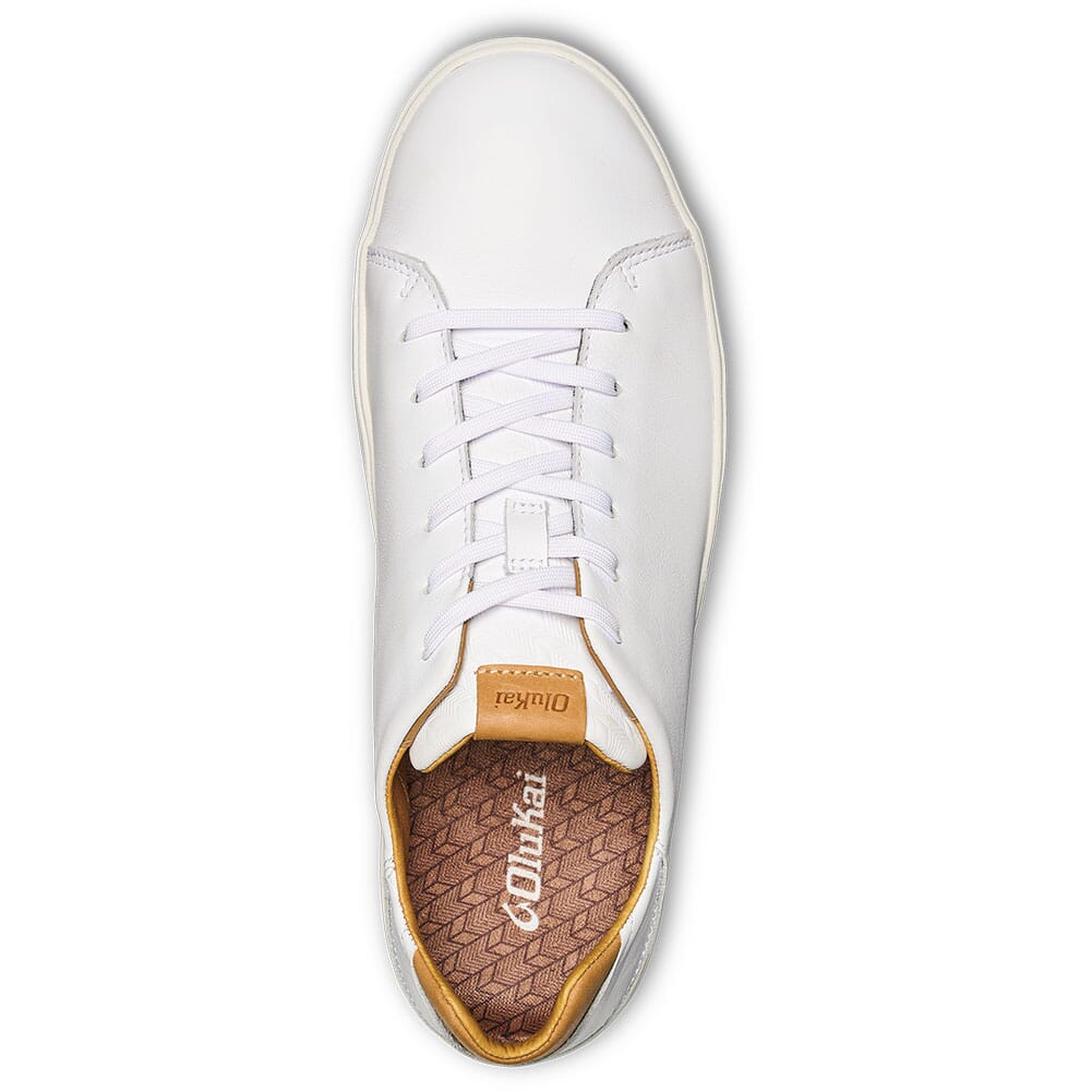10455-WBWB Olukia Men's Laeahi Li Ili Casual Shoes - Bright White