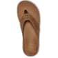 OluKai Men's Tuahine Flip Flops Toffee Birdseye View