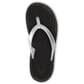 20583-2K40 OluKai Women's Ohana Flip Flops - Black/Silver