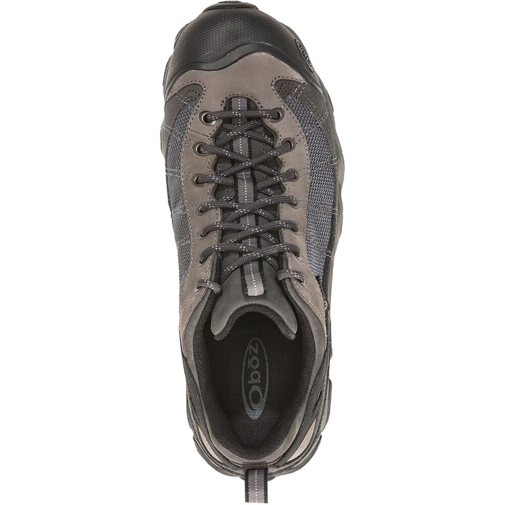 Oboz Men's Firebrand II Low WP Hiking Shoes - Grey | elliottsboots