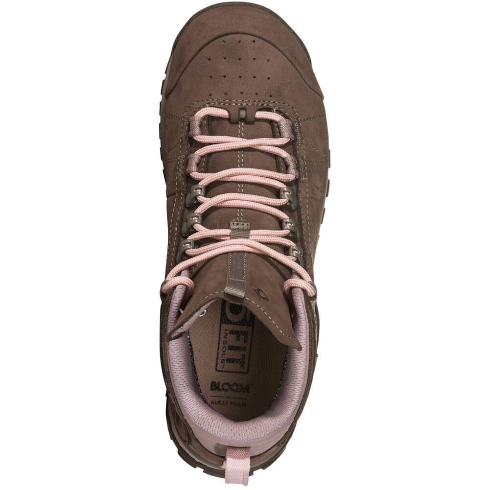 75502-KOALA Oboz Women's Bozeman Mid Leather WP Hiking Boots - Koala