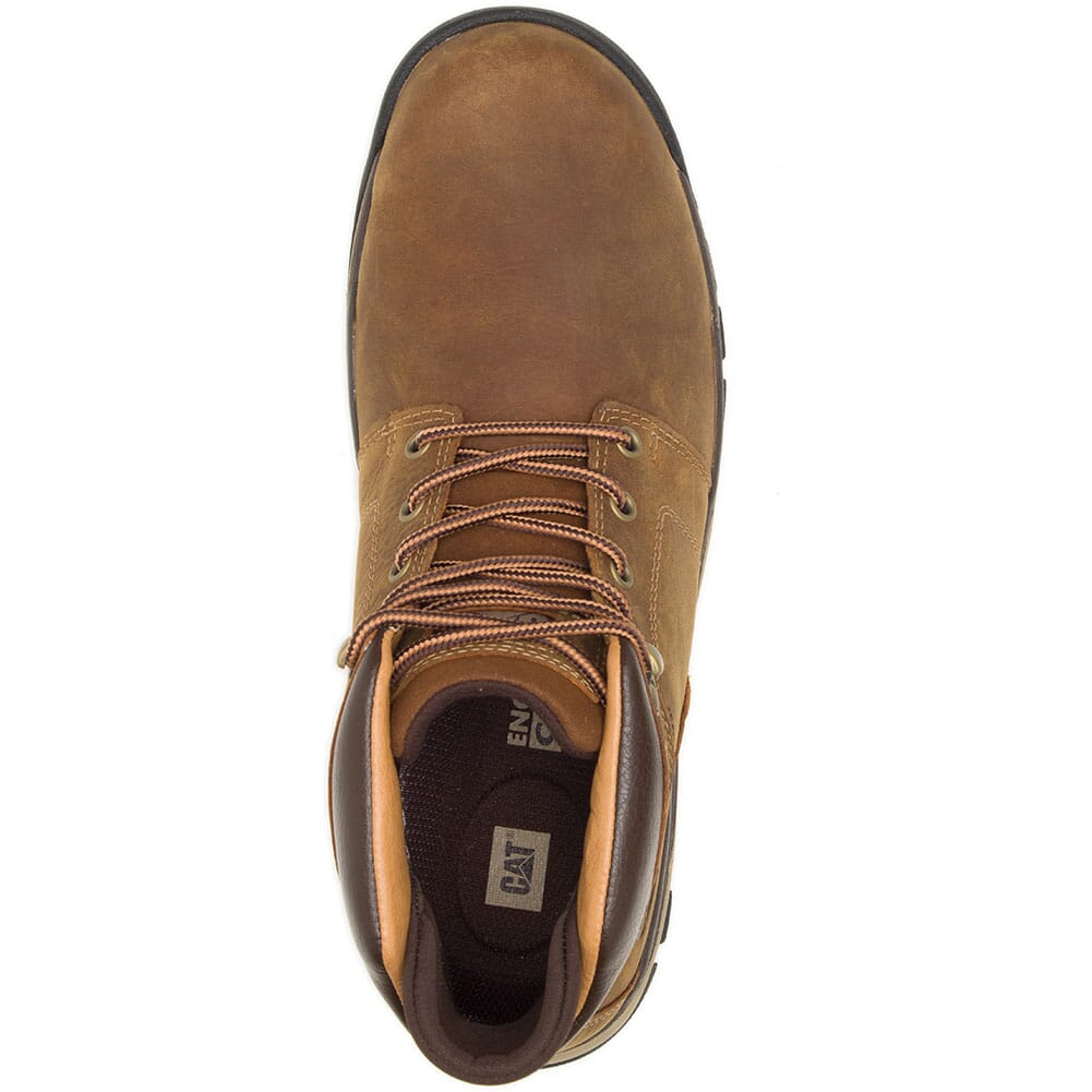 Caterpillar Men's Cohesion Ice+ WP Work Boots Brown Sugar elliottsboots