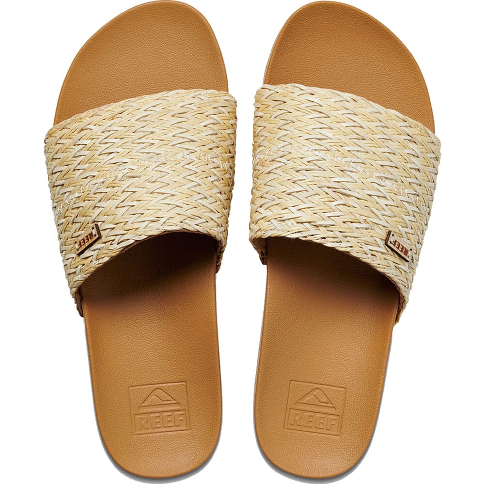 CI3795-VIN Reef Women's Cushion Scout Braids Sandals - Vintage
