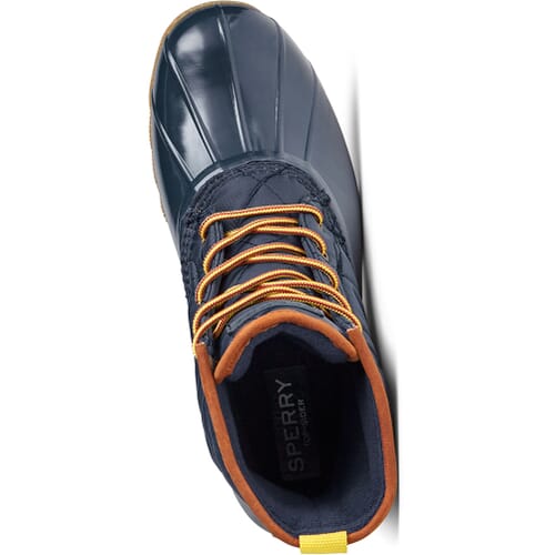 SPERRY Men\'s Brown and Navy Blue Waterproof Duck Boots Size 11.5 Men Sperry Men main image 3
