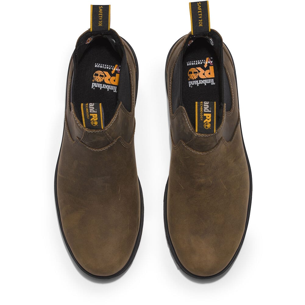 TB1A2CFX214 Timberland PRO Men's Nashoba Safety Boots - Brown Turkish Coffee