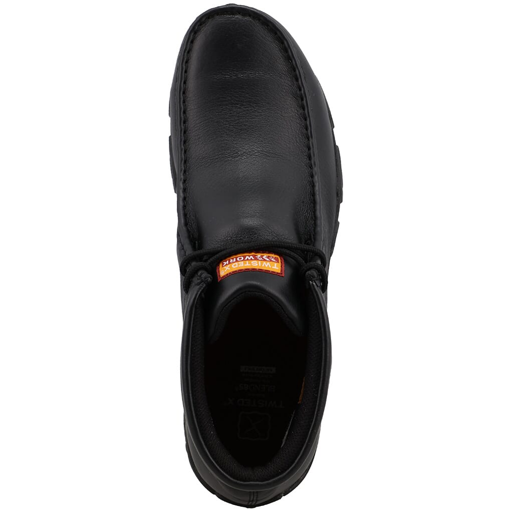 Twisted X Men's Chukka Driving Moc Safety Shoes - Black