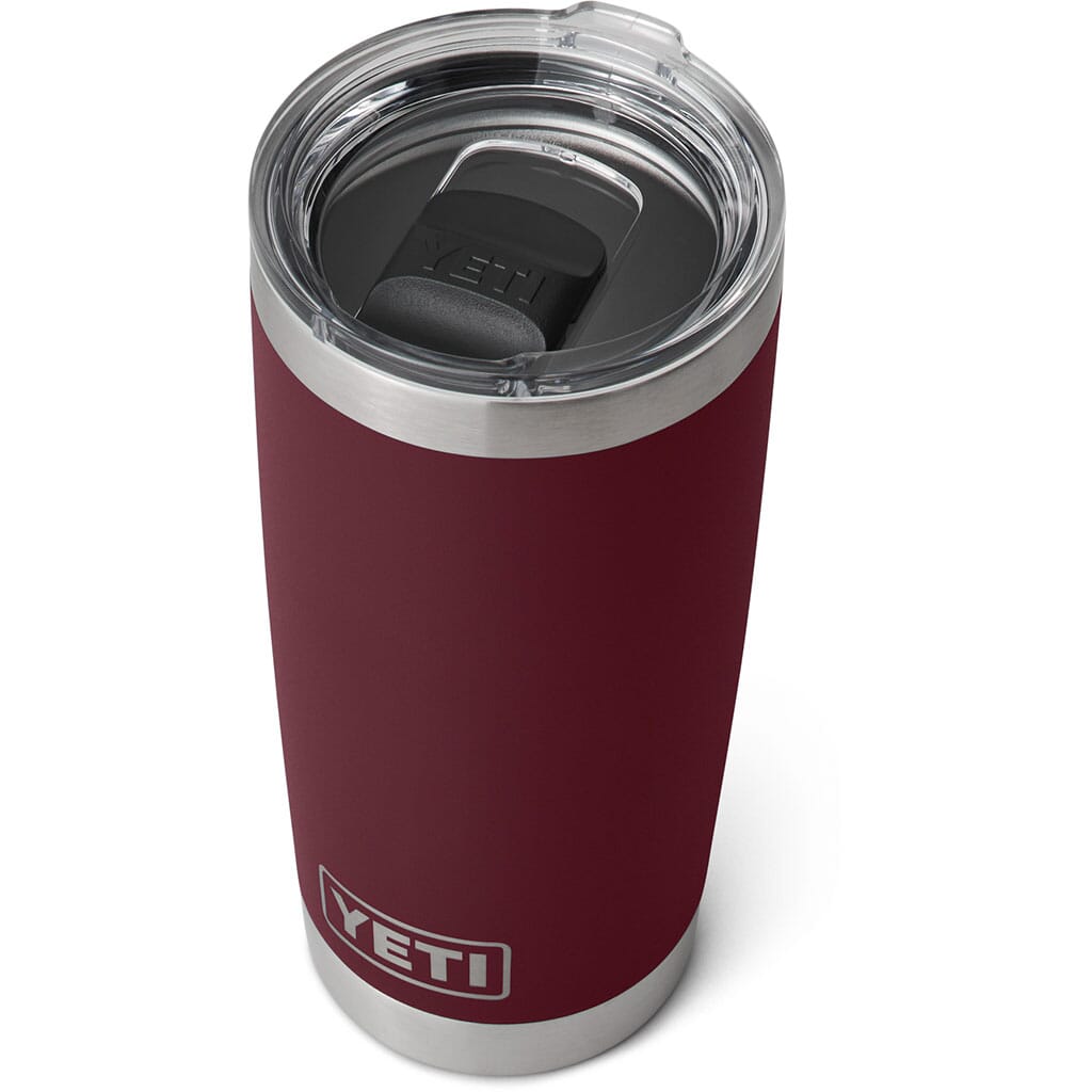 Yeti Rambler Tumblers 20oz. with Lid - Wild Vine Red