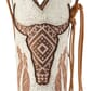 Ariat Women's Round Up Southwest StretchFit Western Boots Barn Brown Front