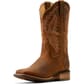 10051039 Ariat Women's Olena Leather Western Boots - Sassy Brown