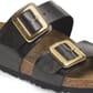 1029457 Birkenstock Women's Sydney Luxe Buckle Sandals - Graceful Licorice
