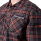 BRUNT Men's Heavy Duty Flannel Shirt front view