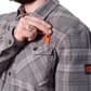 BRUNT Men's Heavy Duty Flannel Shirt front view