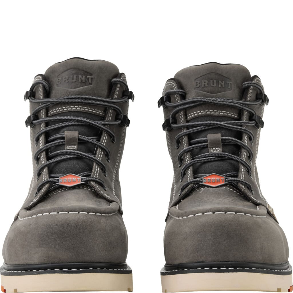 Brunt Men's Marin WP EH Work Boots - Grey | elliottsboots