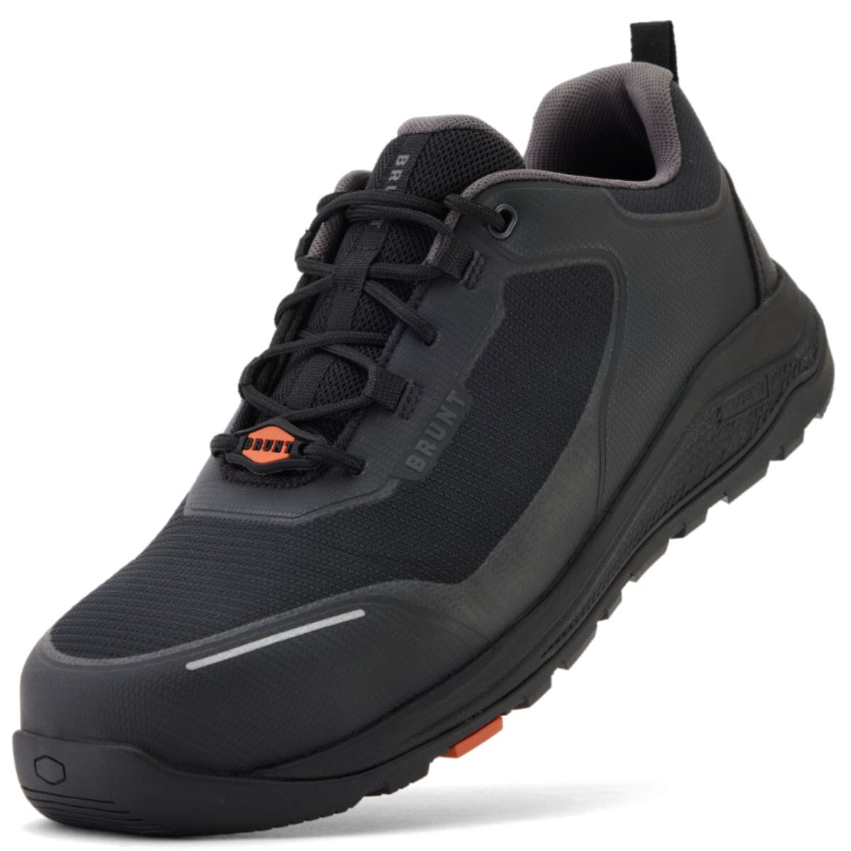 BRUNT Men's Rivas Composite Toe Safety Shoes - Black | elliottsboots