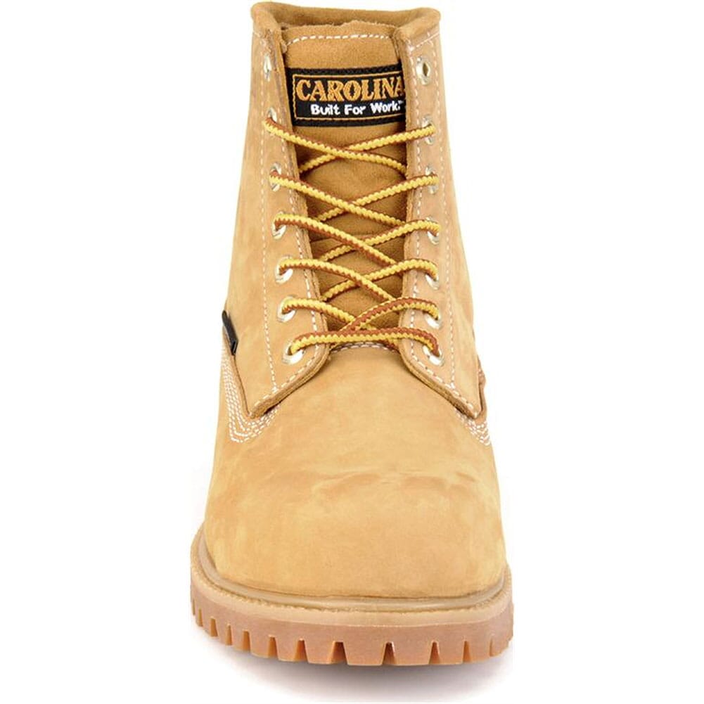 Carolina Men's Oil Resistant Work Boots - Wheat