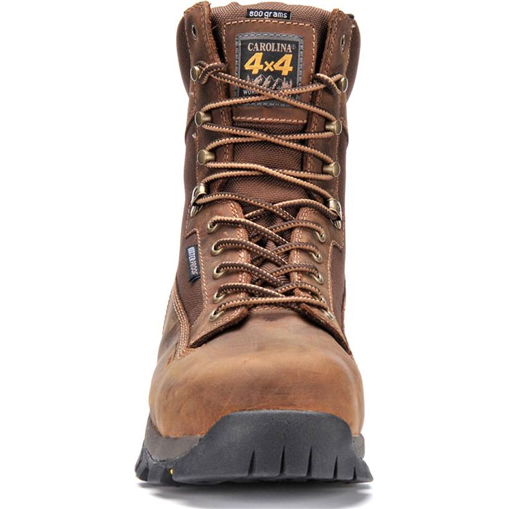 Carolina Men's WP 8IN INS Safety Boots - Brown