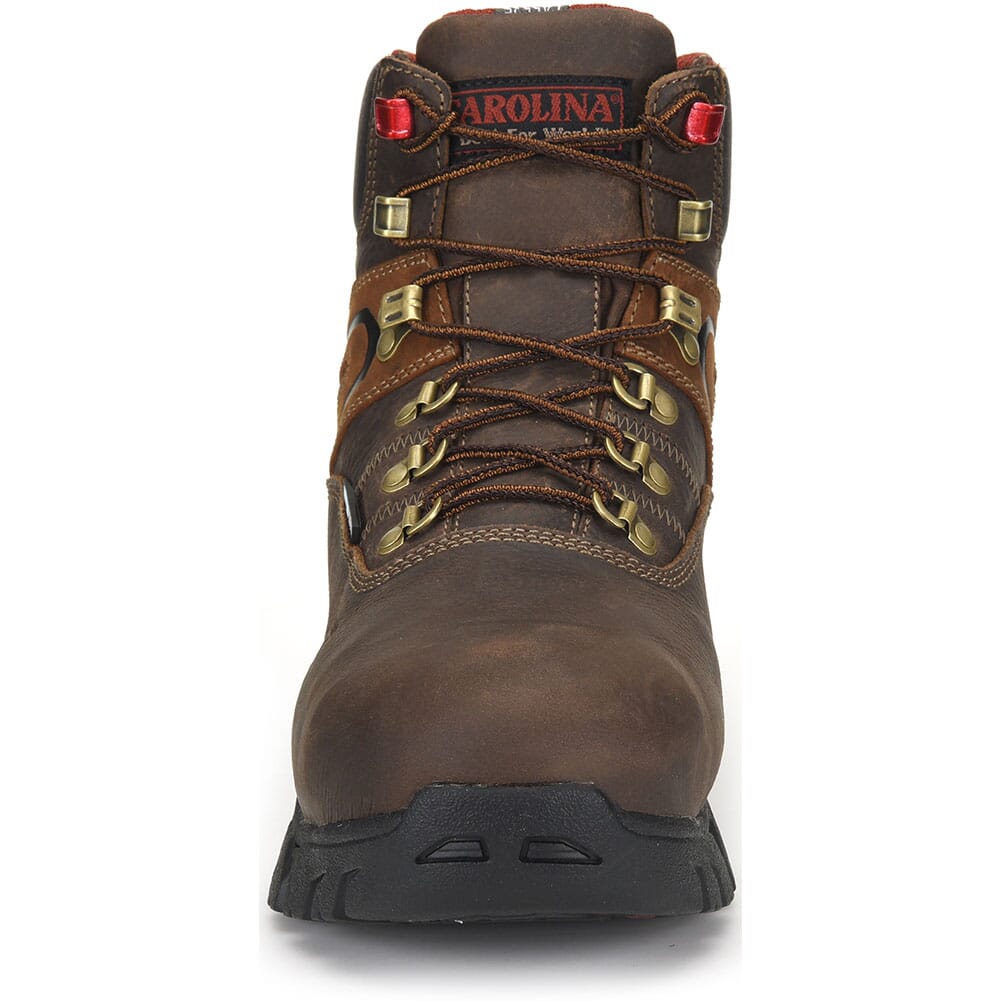 Carolina Men's Coiler Lo Safety Boots - Brown