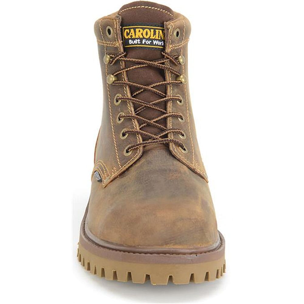 Carolina Men's Steel Toe Waterproof Safety Boots - Brown