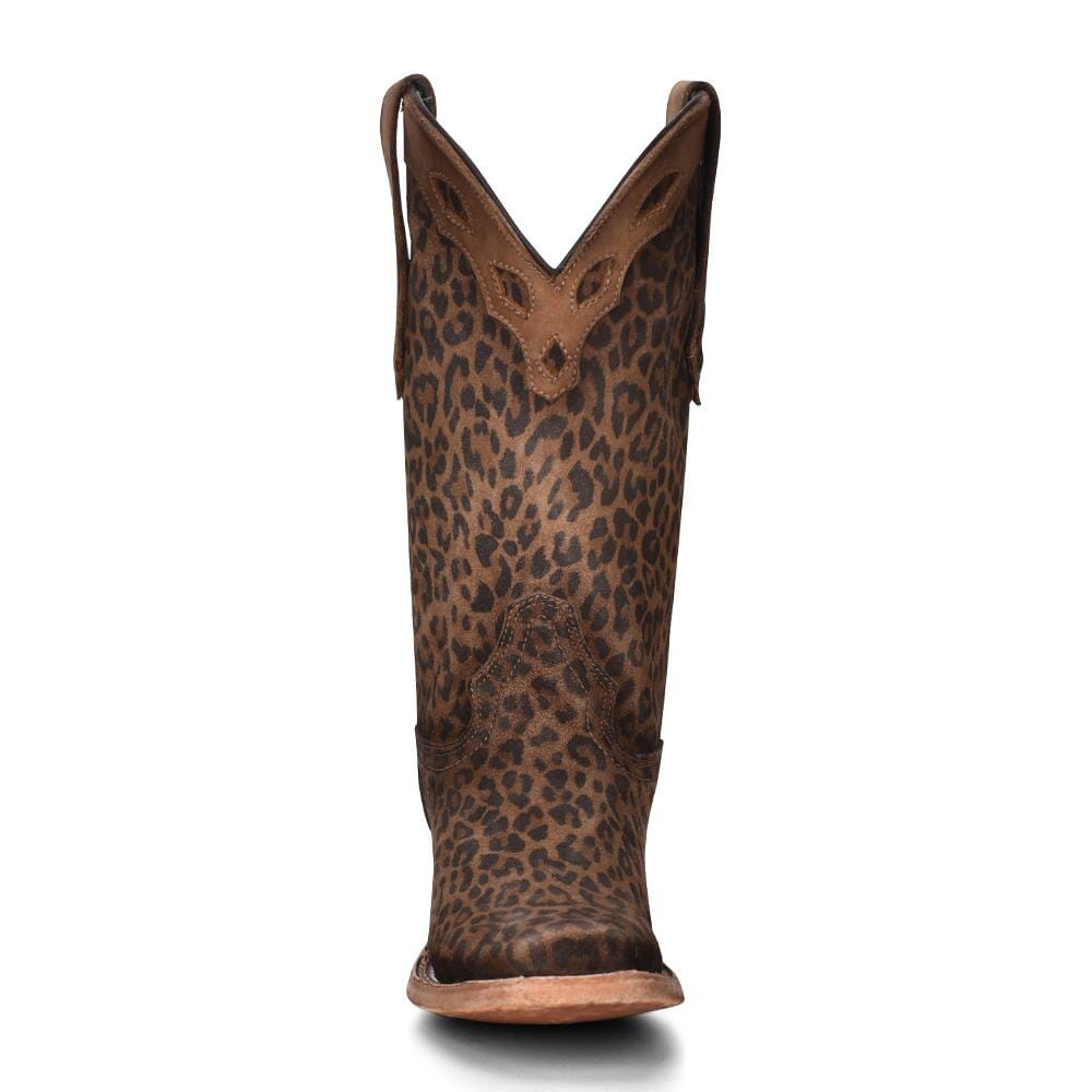 C3788 Corral Women's Overlay Western Boots - Sand Leopard