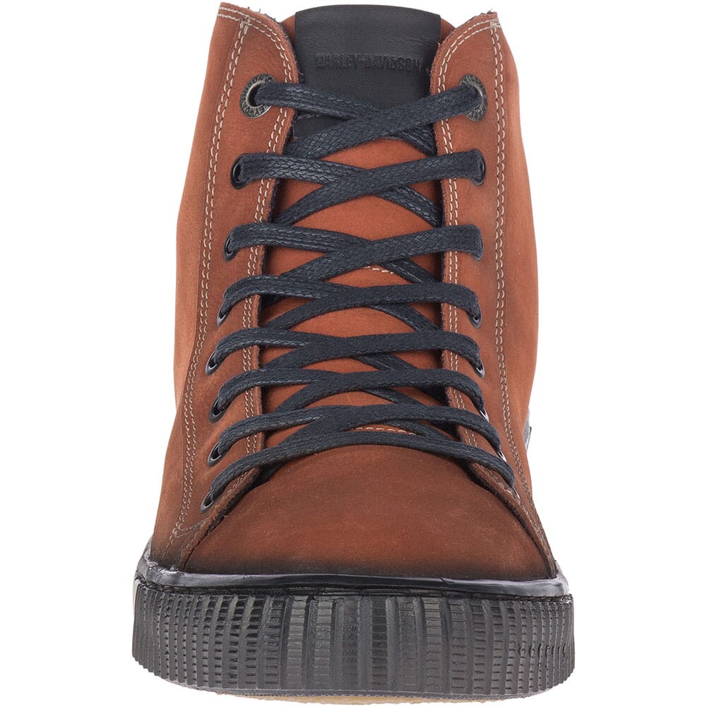 Harley Men's Barren Casual Sneakers - Rust | elliottsboots