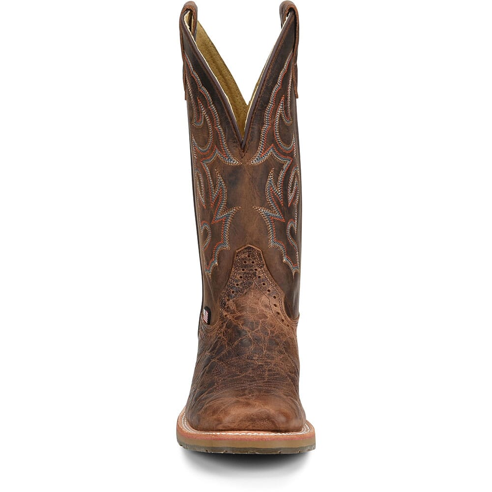 DH4645 Double H Men's Harshaw Western Ropers - Brown