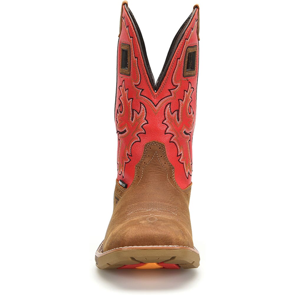 DH5358 Double H Men's Henly Safety Ropers - Goji Berry/ Real Brown