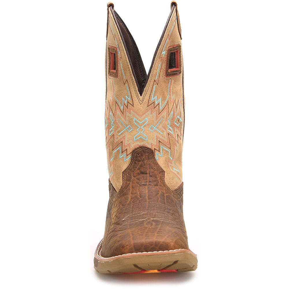 DH5361 Double H Men's Clem Work Ropers - Revel Oatmeal/Buffalo