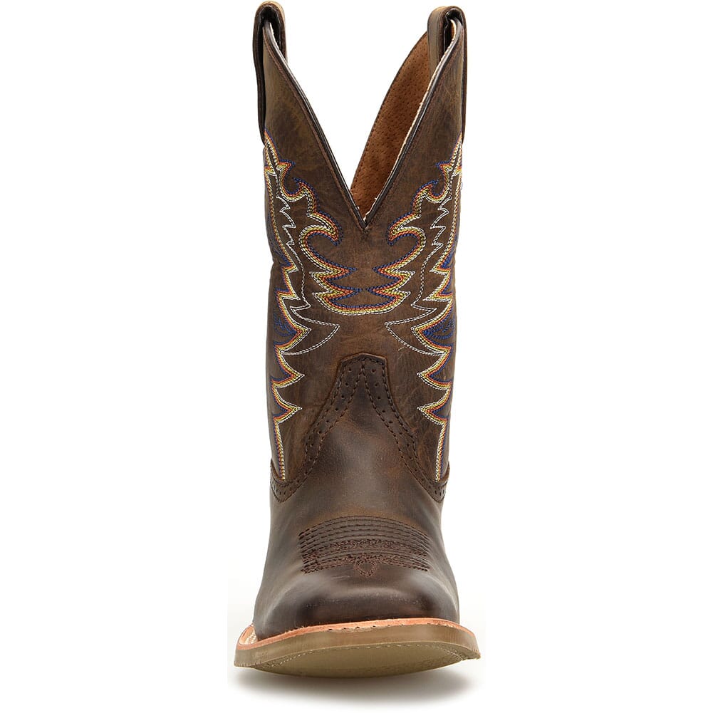 DH6014 Double H Men's Orin Western Ropers - Valencia Crazy Horse