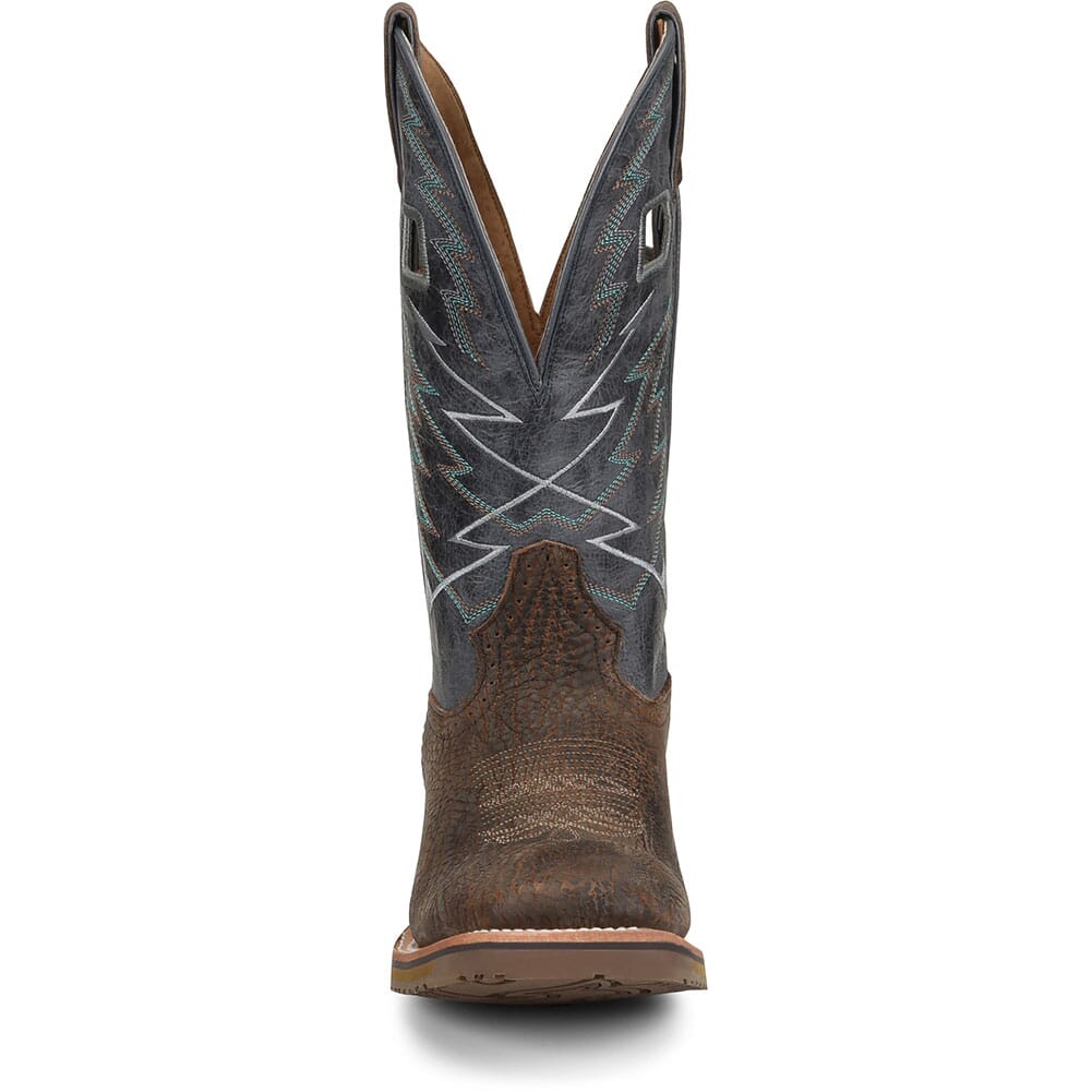DH7012 Double H Men's Fernandes Western Boots - Navy/Brown