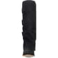 Dingo Women's Buckle Bunny Suede Leather Boots - Black
