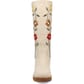 Dingo Women's Bloom Leather Boots - White