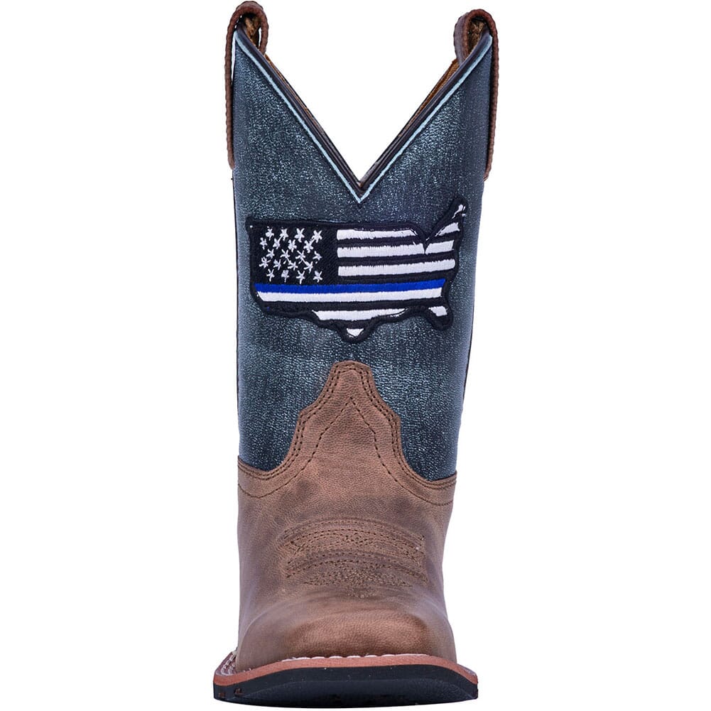 Dan Post Youth Thin Blue Line Western Boots - Blue