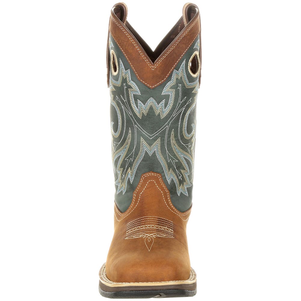 Durango Men's Pull-On Western Boots - Saddlehorn/Clover