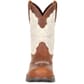 Durango Women's Saddle Western Boots Dark Brown/Cream Front