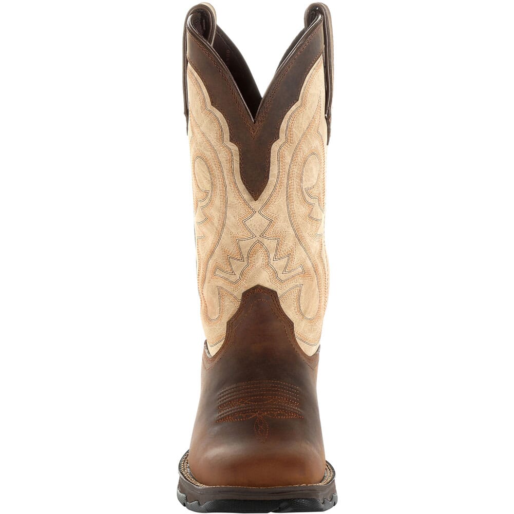 DRD0332 Durango Women's Lady Rebel Western Boots - Bark Brown/Taupe